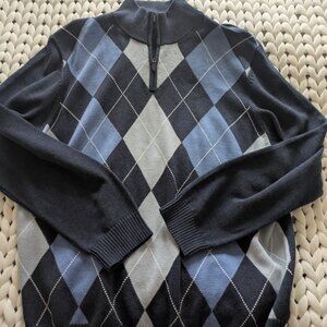 Men's Brooks Brothers "346" Argyle Knit Sweater Size XXL